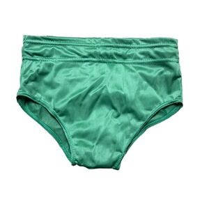 Vintage Green Solid Swim Brief - 24"‎ - Nylon
